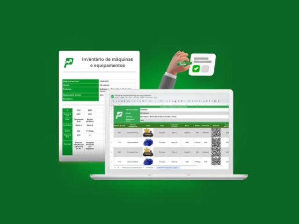Kit: Inventário de máquinas e equipamentos